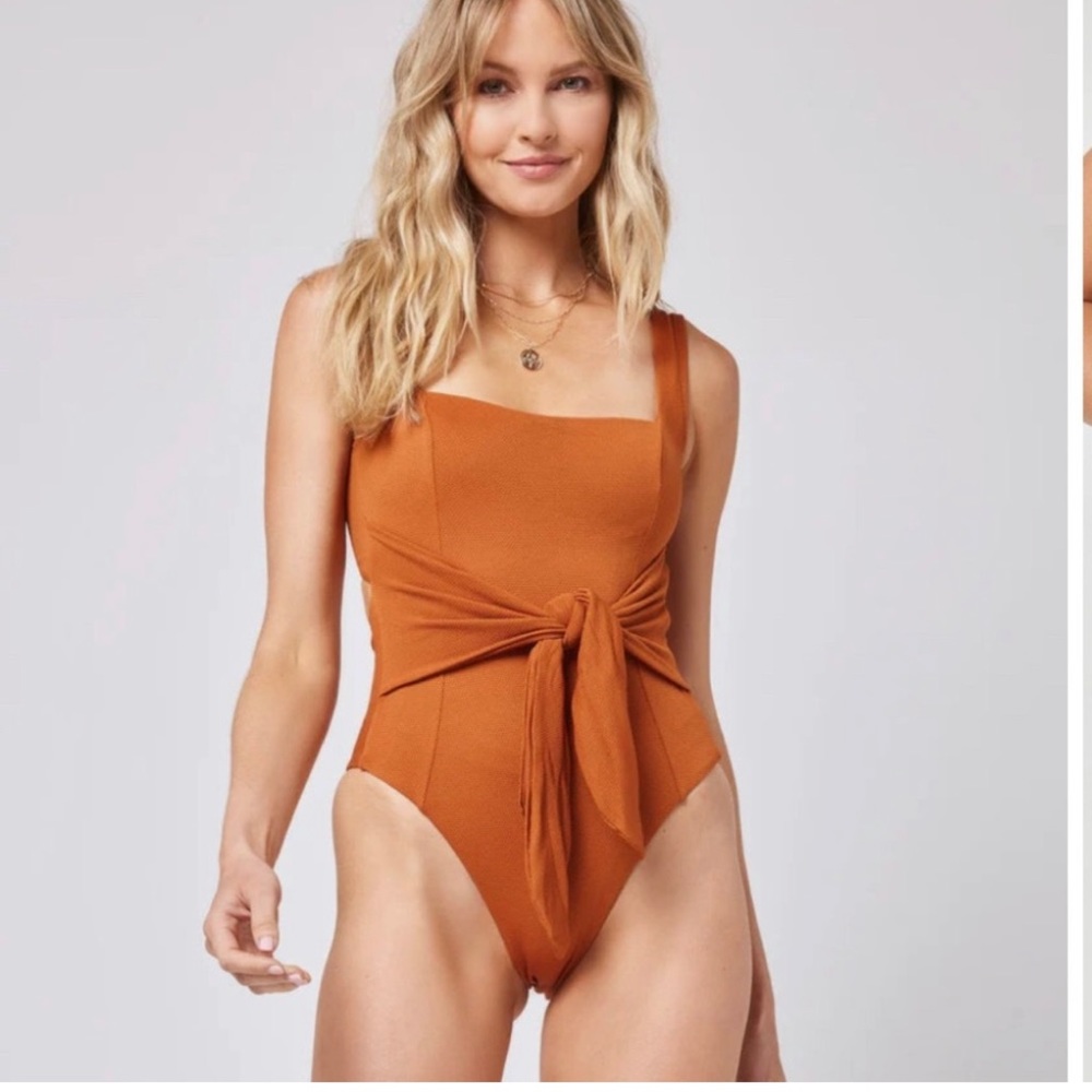 L*space NWT balboa one piece classic in amber rust color